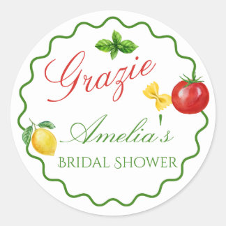 Adesivo That's Amore Italian Theme Thank you Sticker