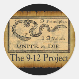 Adesivo the912project.com une-se ou morre-se