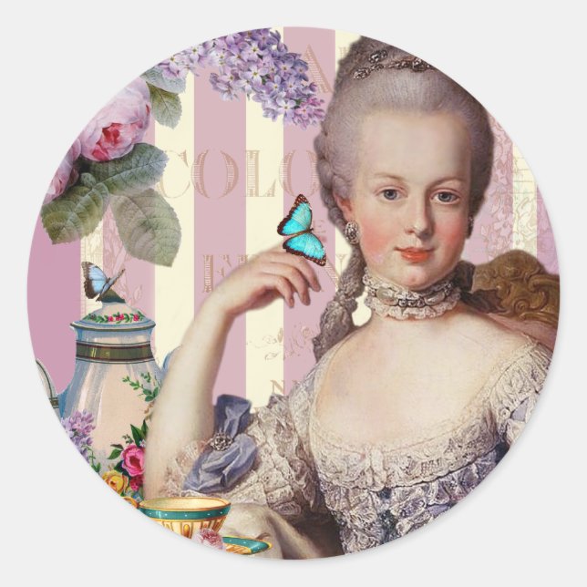 Adesivo Thé au Petit Trianon - rosa (Frente)