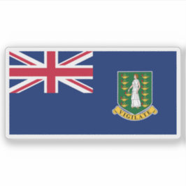 Adesivo The British Virgin Islands flag,Overseas Territory