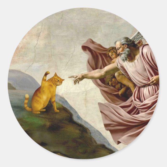 Adesivo The Creation of Purrfection (Frente)