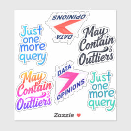 Adesivo The Data Life Vinyl Sticker Pack