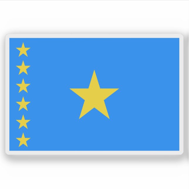 Adesivo The Democratic Republic of the Congo (2003–2006) (Frente)