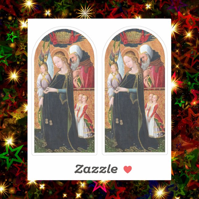 Adesivo The Expectant Madonna with Saint Joseph 2-UP (Criador carregado)