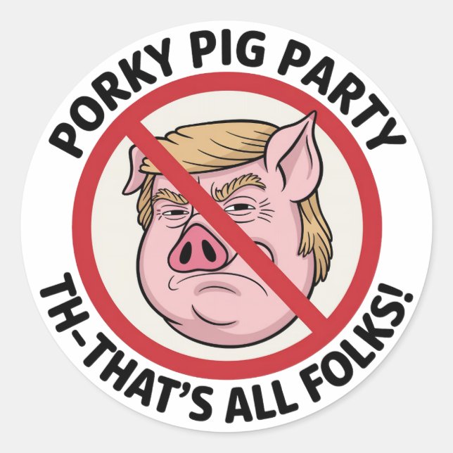 Adesivo The Final Snort: Ending the Political Monopoly (Frente)