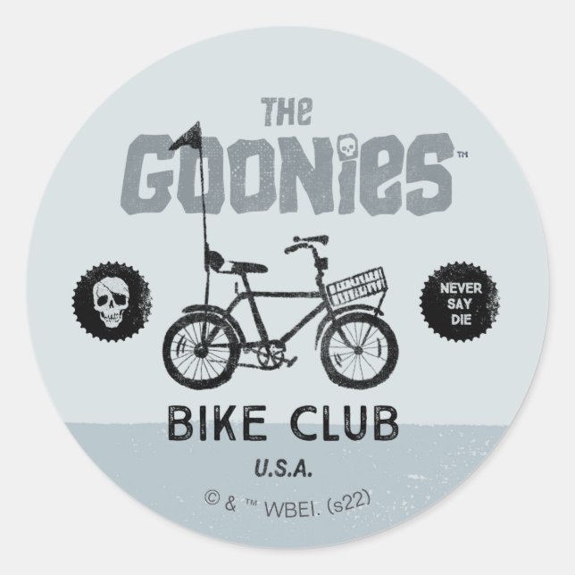 Adesivo The Goonies Bike Club U.A. (Frente)