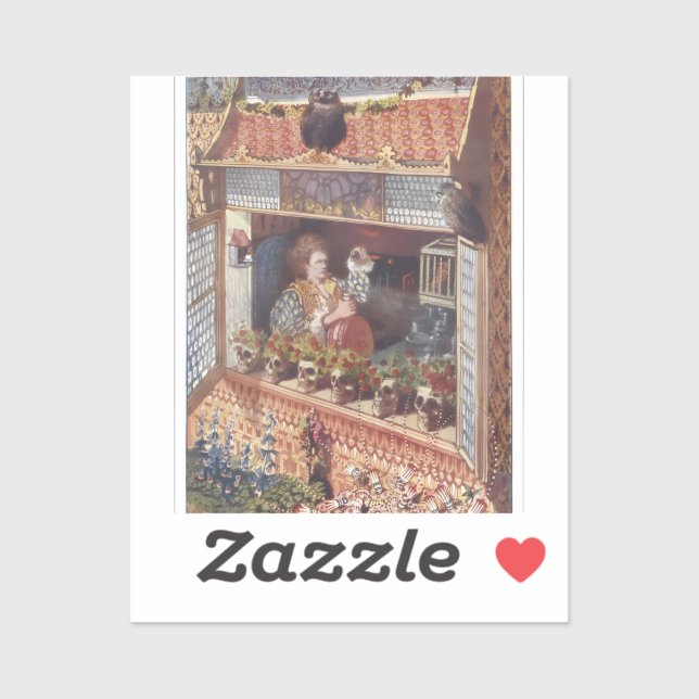 Adesivo The Great Enchanter (Folha)