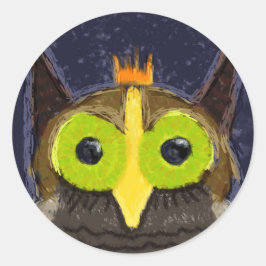 Adesivo The Kingly Owl