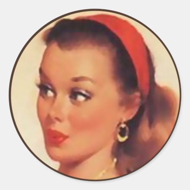 Adesivo The Kitsch BItsch : Retratos Pin-Up (Frente)