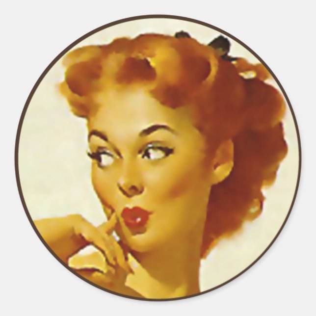 Adesivo The Kitsch BItsch : Retratos Pin-Up (Frente)