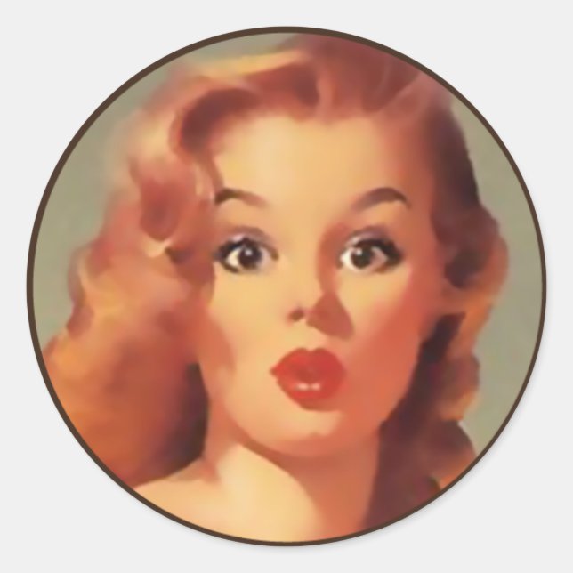 Adesivo The Kitsch BItsch : Retratos Pin-Up (Frente)