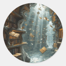 Adesivo The Living Library