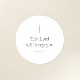 Adesivo The Lord Will Keep You – Psalm 121 Scripture