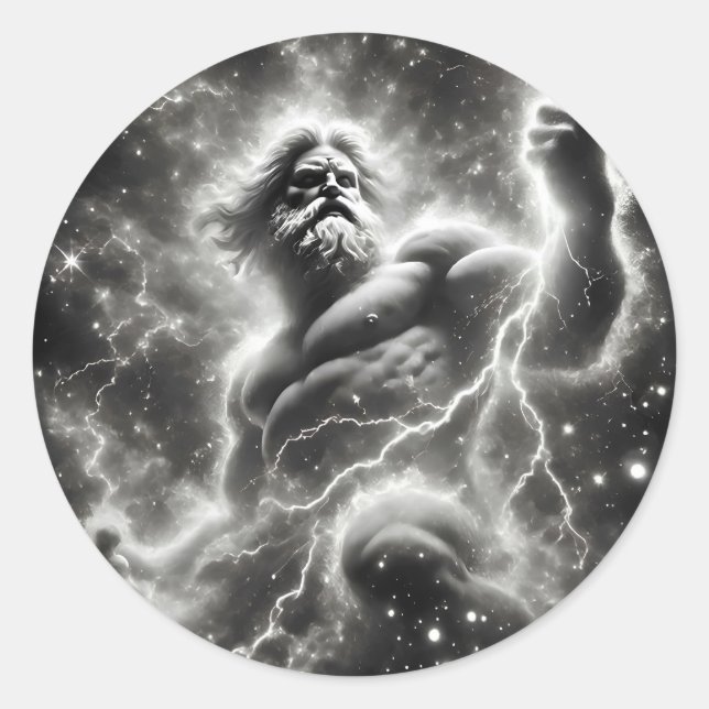 Adesivo  the mighty zeus (Frente)