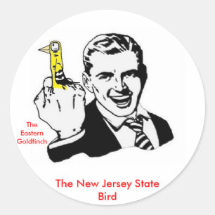 Adesivo The New Jersey State Bird