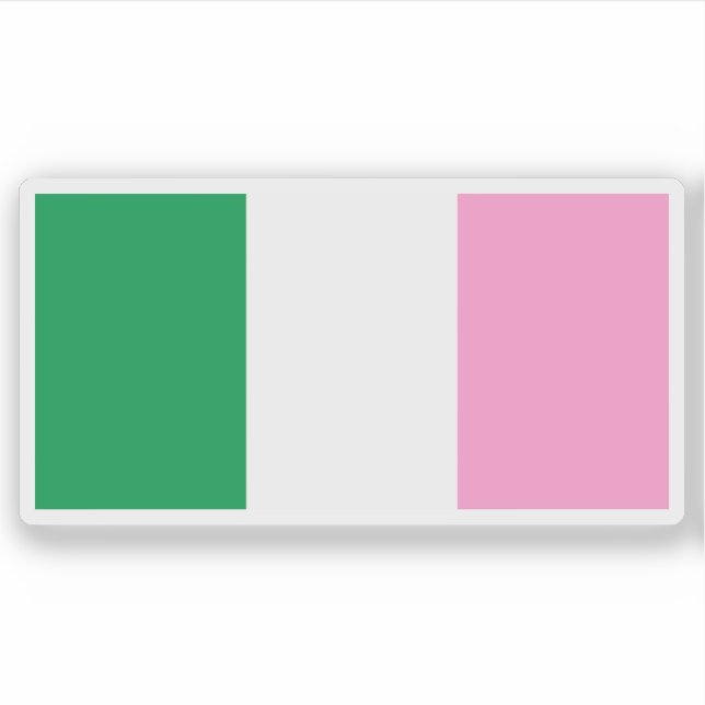 Adesivo The Newfoundland Tricolour flag, Canada (Frente)