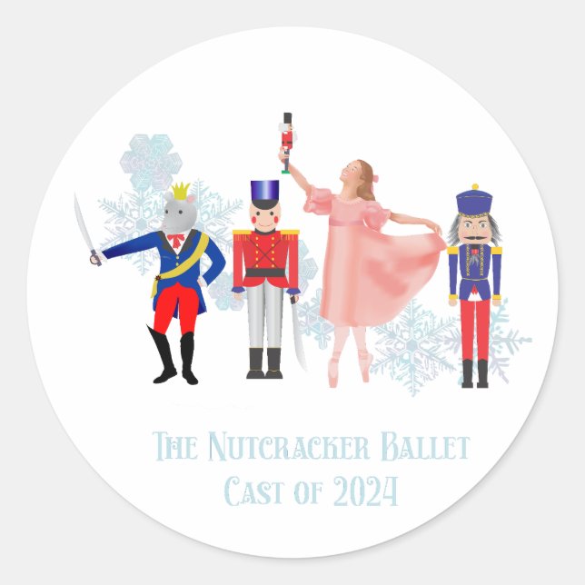 Adesivo The Nutcracker 2024 Cast (Frente)