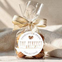 Adesivo The Perfect Blend Coffee Wedding Shower