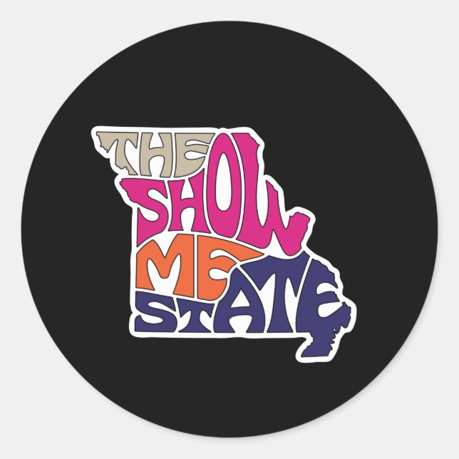Adesivo The Show Me State - Missouri (Frente)