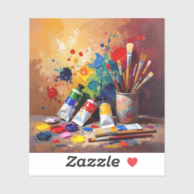 Adesivo The Tools Of Imagination - Square Vinyl (Folha)