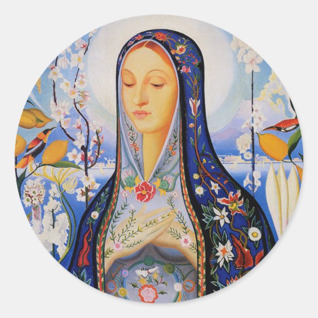 Adesivo The Virgin - Joseph Stella (Frente)