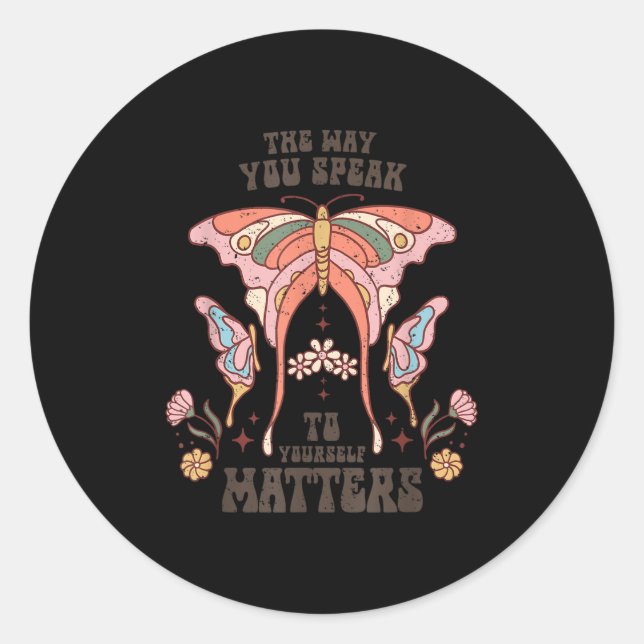 Adesivo The Way You Speak To Yourself S  (Frente)