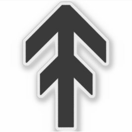 Adesivo The World Domination Rune (preto)