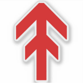 Adesivo The World Domination Rune (vermelho)