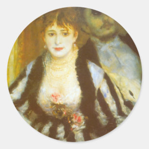 Adesivo Theater Box de Pierre Renoir, Arte Fino Antigo