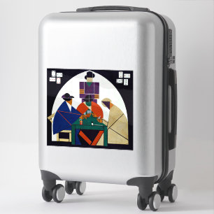 Adesivo Theo van Doesburg - Jogadores de Cartas