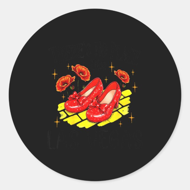 Adesivo There's No Place Like Las Vegas  (Frente)