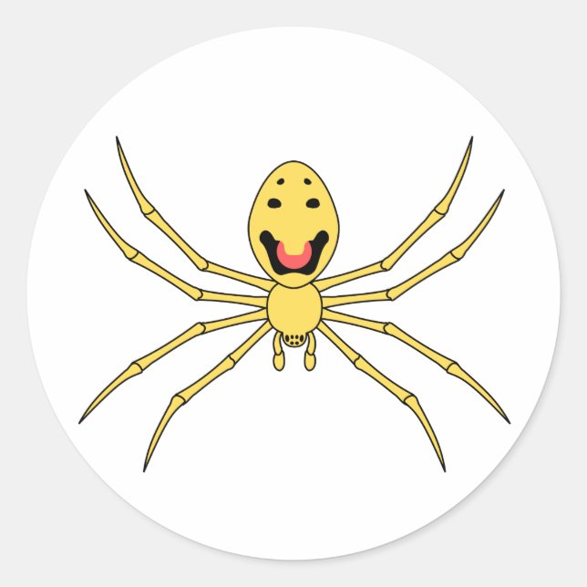 Adesivo Theridion grallator AKA Happy Face Spider (Frente)