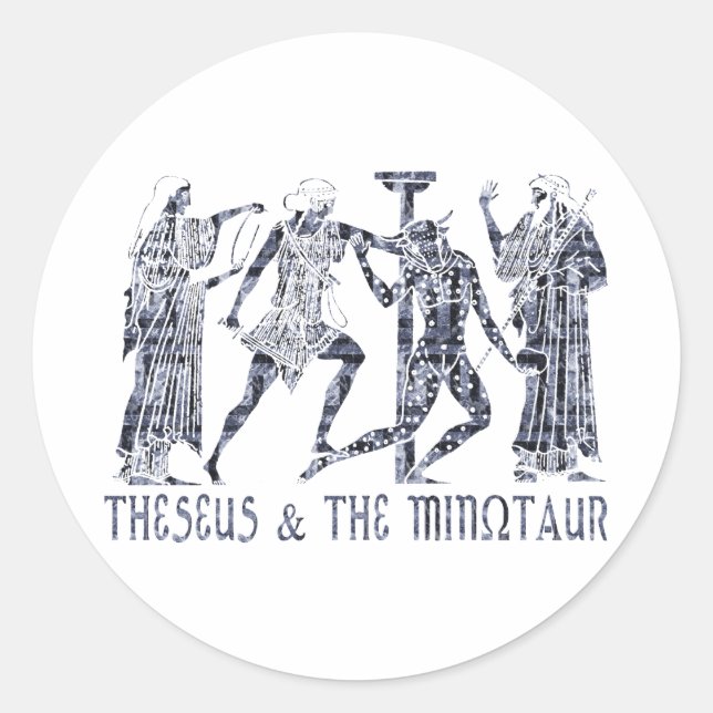 Adesivo Theseus e Minotaur (Frente)