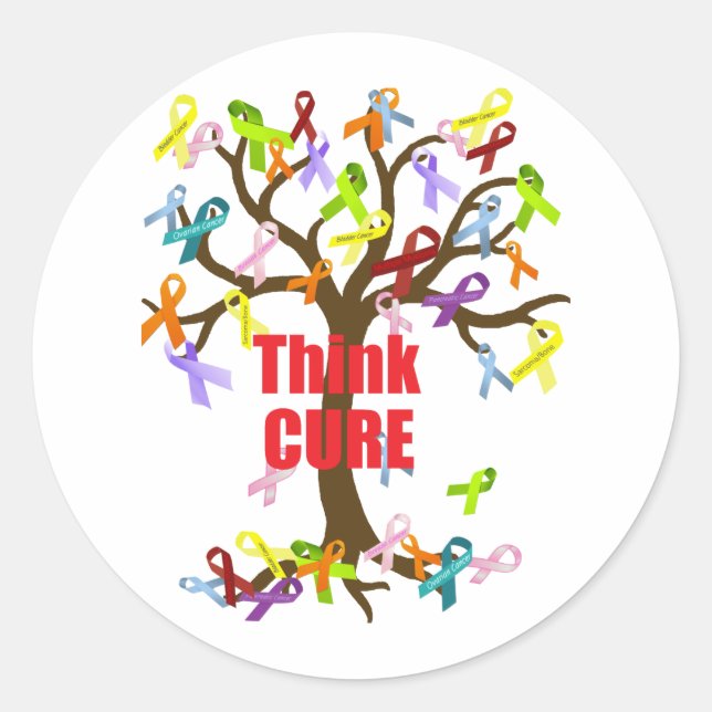 Adesivo Think CURE (2).png (Frente)
