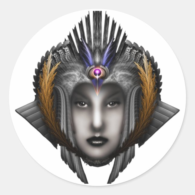 Adesivo Thinosia Queen Of Armageddon ISO (Frente)