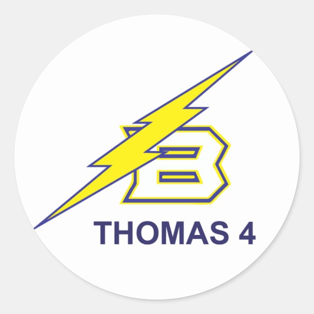 Adesivo Thomas 4 (Frente)