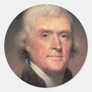 Adesivo Thomas Jefferson