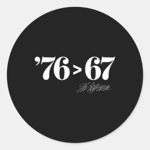 Adesivo Thomas Jefferson 76 > 67 Evidente por si Mínimo