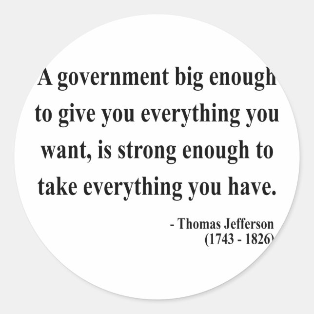 Adesivo Thomas Jefferson Cote 1a (Frente)