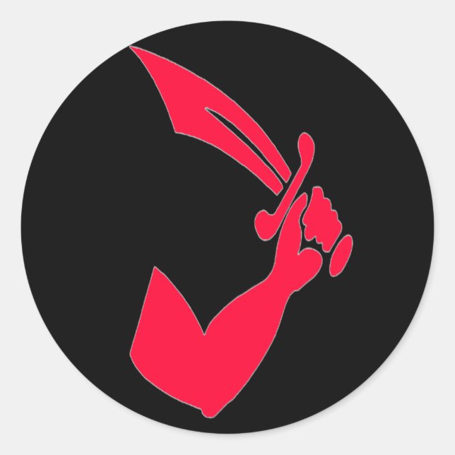 Adesivo Thomas Tew - Vermelho (Frente)