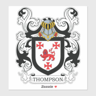 Adesivo Thompson Family Crest