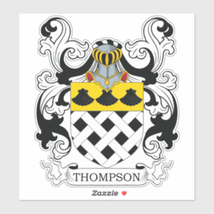 Adesivo Thompson Family Crest