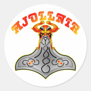 Adesivo Thor's Hammer Mjollnir