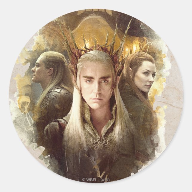 Adesivo Thranduil, LEGOLAS GREENLEAF™, & TAURIEL™ Gráfico (Frente)
