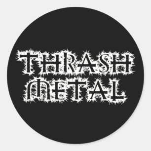 Adesivo Thrash Metal