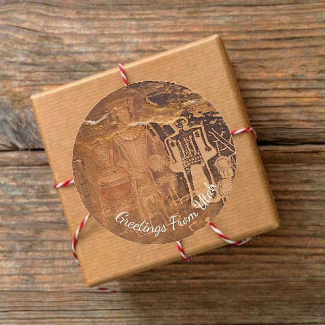 Adesivo Three Kings Petroglicph Mcconkie Ranch Utah (Criador carregado)