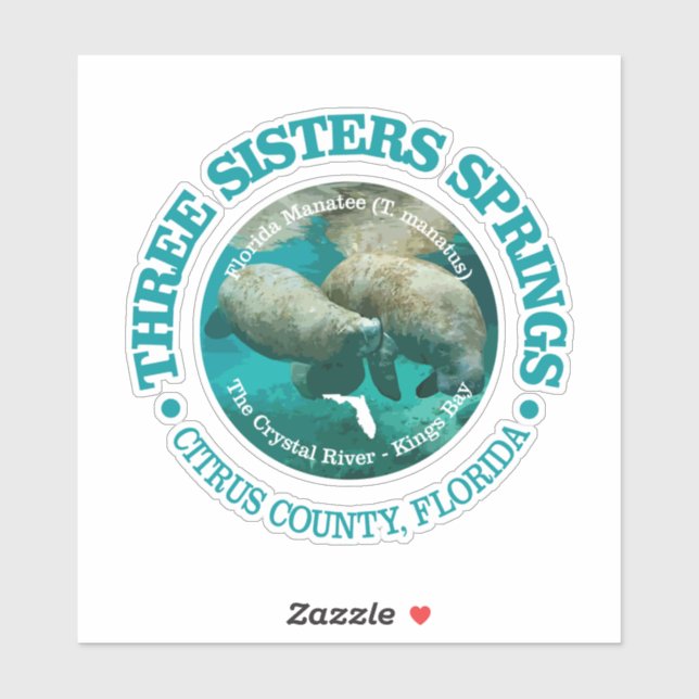 Adesivo Three Sisters Springs (rd) (Folha)