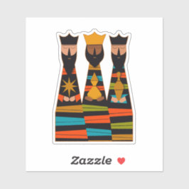 Adesivo Three Wise Men Modern Mid-Century