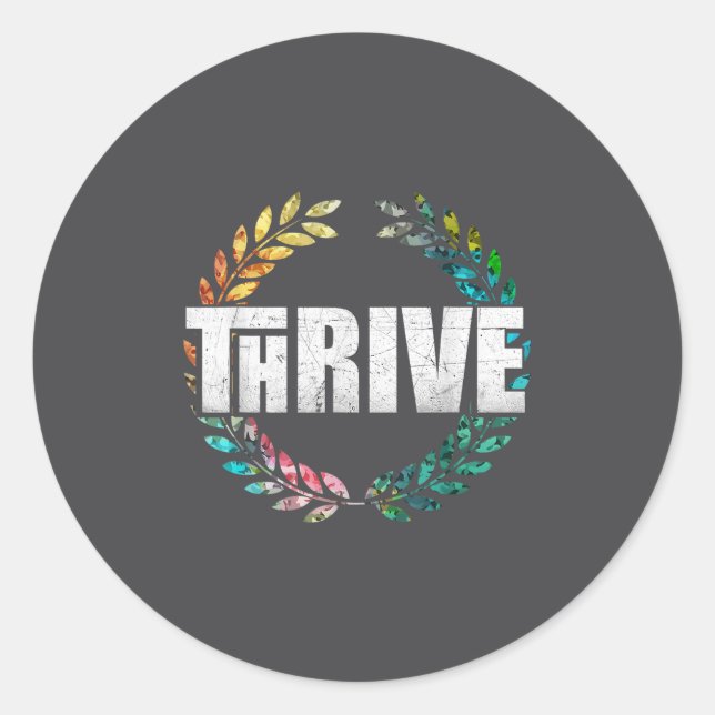 Adesivo Thrive  (Frente)