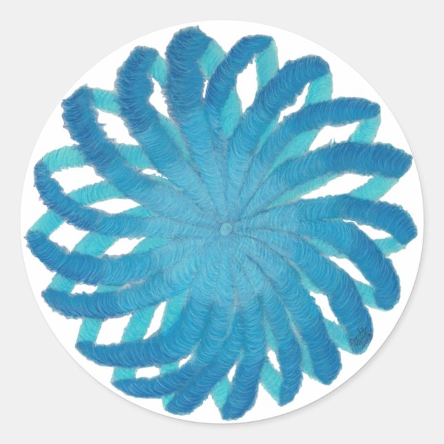 Adesivo Throat Chakra Healing Art nº 2 (Frente)